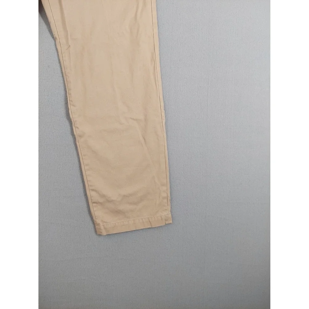 Banana Republic Men Chino Pant 34X32 Beige Straight Leg Casual‎ Work Trouser